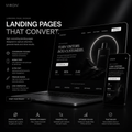 High-converting landing page design by VIRON – premium digital experience for leads and sales