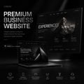 Premium custom business website design by VIRON – cinematic UI/UX for modern brands